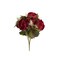23" Red Peony & Hydrangea Bush – Full Mixed Floral Bush for Arrangements-20137-RD
